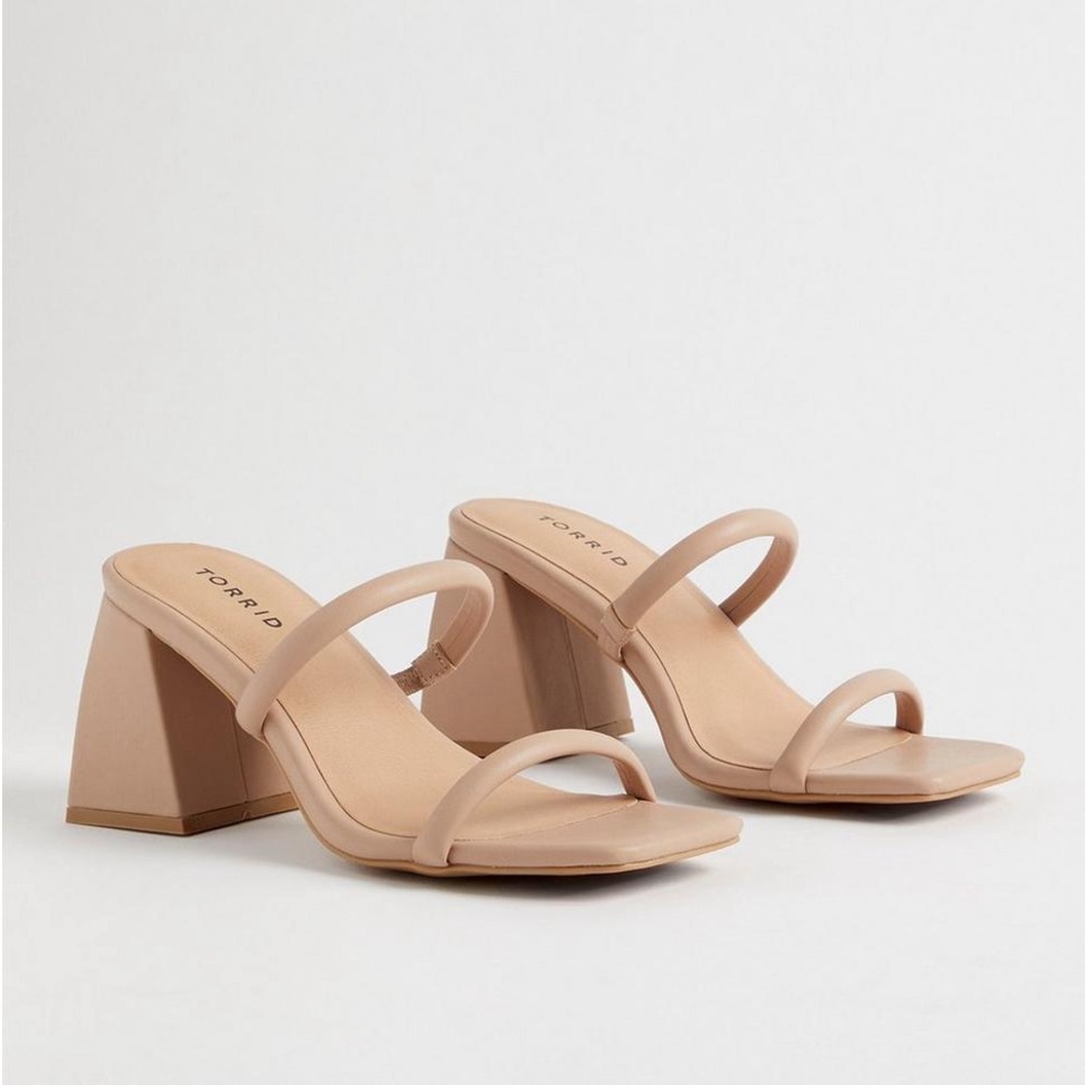 TORRID Double Band Triangle Heel Sandal (WW)